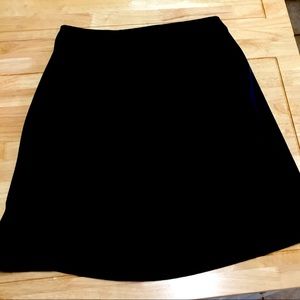Black Athletic Skirt (Skort)